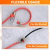 LEONTOOL Small Bungee Cord with Hook, Mini Bungee Cord, Small