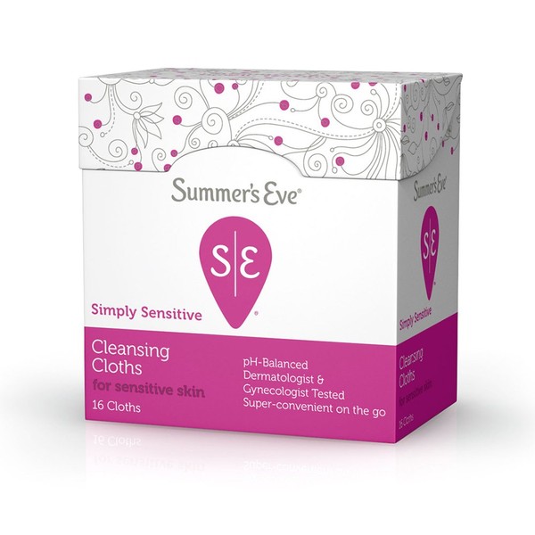 Summers Eve Cleans Cloths Size 16ct Summers Eve Cleans Cloths 16ct