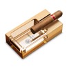 CIGARLOONG Cigar Ashtray Glass for Outdoors Patio Home Office Use,Gift