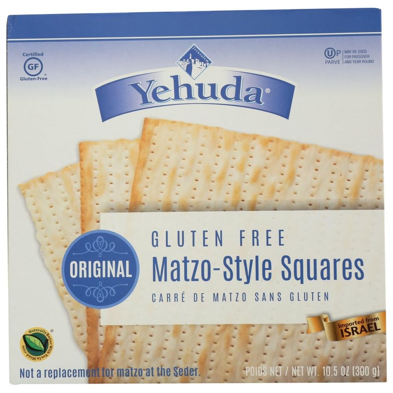 Yehuda Gluten Free Matzo Squares, 10.5oz (2 Pack) | Product