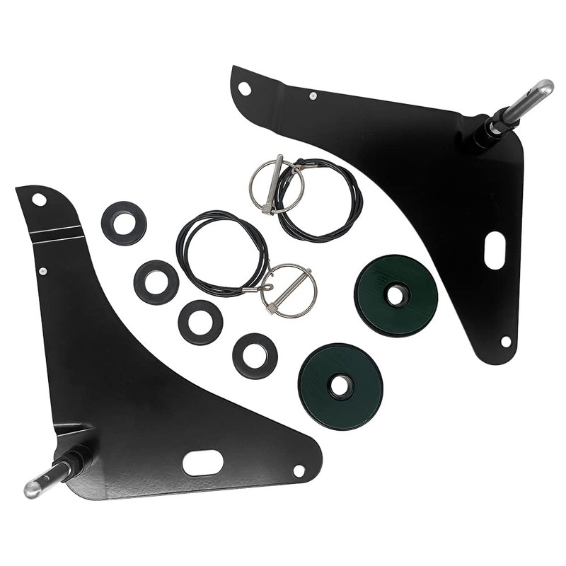 MADAT Hood Pin Kit Fit for Dodge Challenger 2008-2016 Stainless