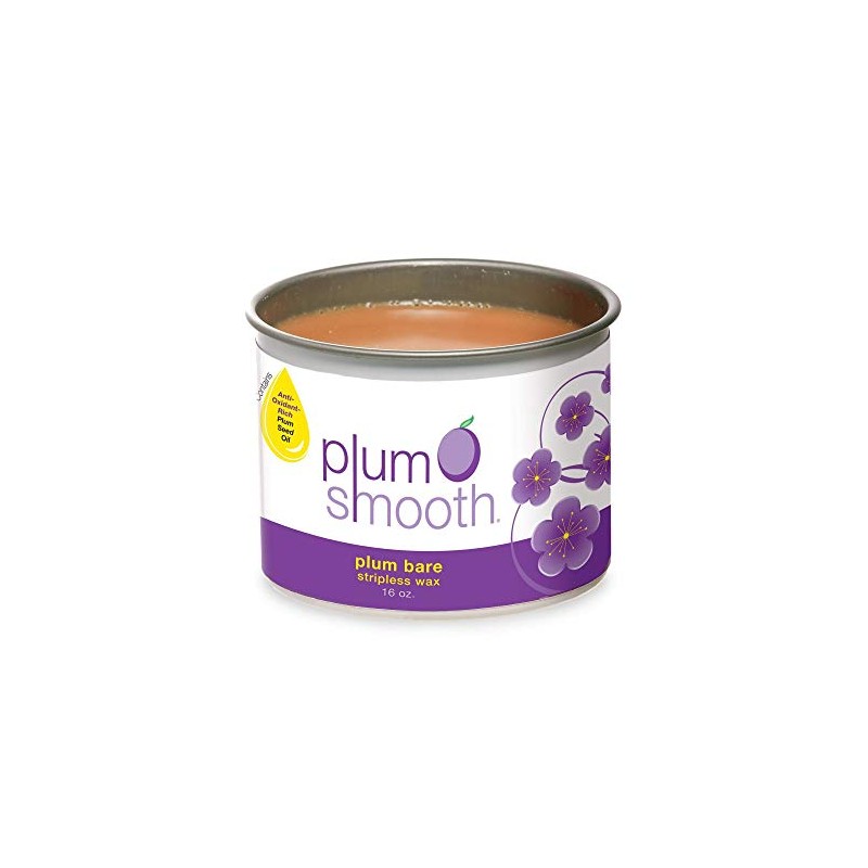 Plum Smooth Plum Bare Stripless Wax 16 Oz.