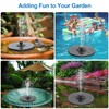 GAIZERL 3.5W Solar Fountain with 2000mAh Battery - Work On