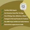 FGO Organic Ginger Tea, 100 Count, Eco-Conscious Tea Bags, Caffeine