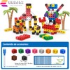 117 Pcs MathLink Cubes Numberblocks kit,Cubes numberblocks juguetes,Viene con 16