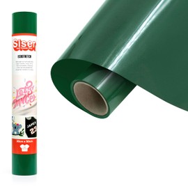 Siser EcoStretch Verde, 30cm x 0,5mt, vinile termotrasferibile termoadesivo per la personalizzazione di capi d’abbigliamento e indumenti sportivi, materiale per hobby creativi, facile da tagliare.