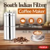 PANCA Stainless Steel Filter Coffee Maker Machine, Big Size, 6-8