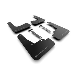 FASTMODZ Rally Armor MF79-UR-BLK-GRY Compatible with FITS 2022 Hyundai Elantra N & N Line Black Mud Flap with Grey Logo