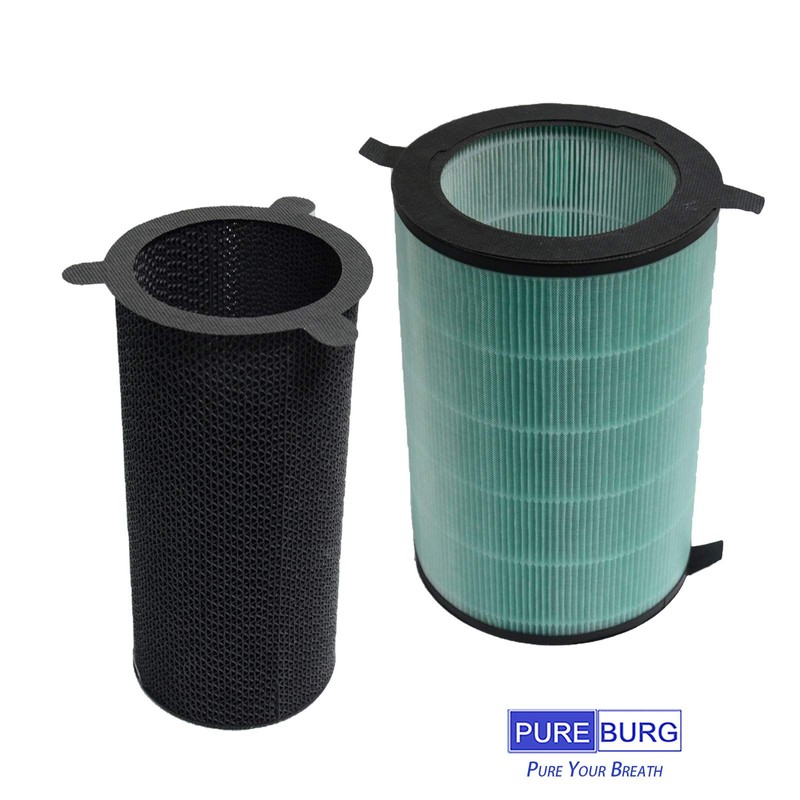 PUREBURG Replacement Filter Lemuda (BALMUDA) Compatible with AirEngine/JetClean Air Purifier