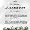 Earl Grey Blue Flower Loose Leaf Tea, Bergamot Oil, Resealable