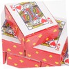 WOONEKY 24 Sets Mini Playing Cards Tiny Cards Deck Small