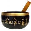 Home Genie Brass Tibetan Singing Bowl with Wooden Mallet |
