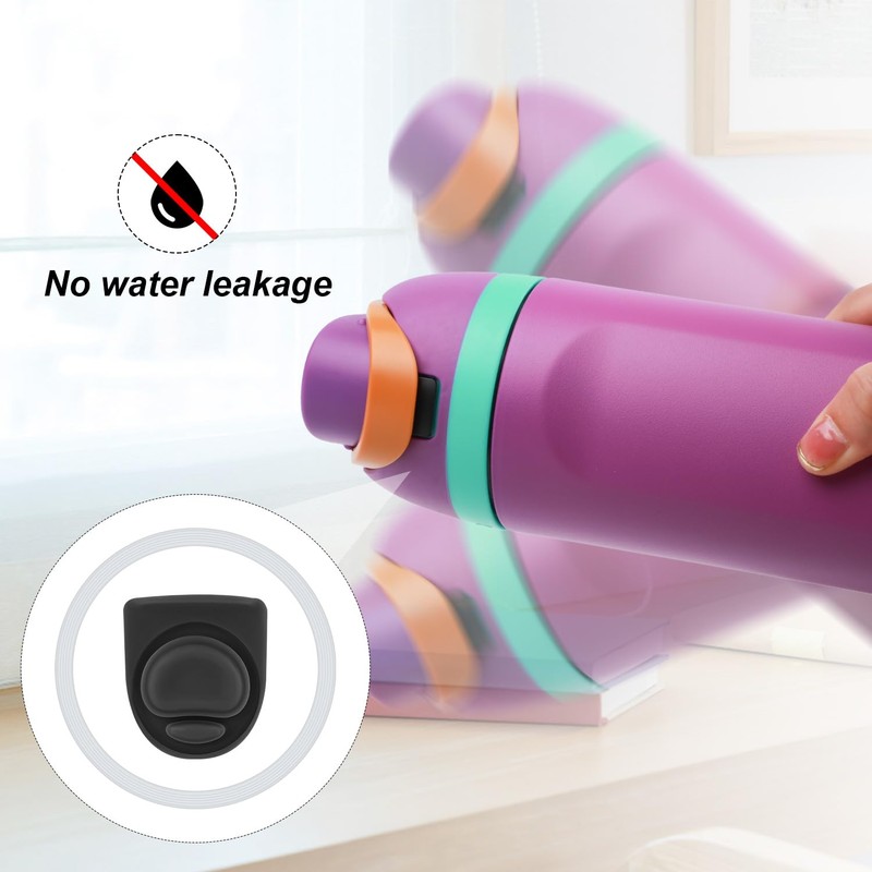 4pcs Bottle Seal Ring & Replacement Rubber Stopper for Owala