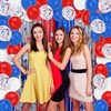 CIEHER 33PCS 4th of July Decorations Set - 30 Balloons,