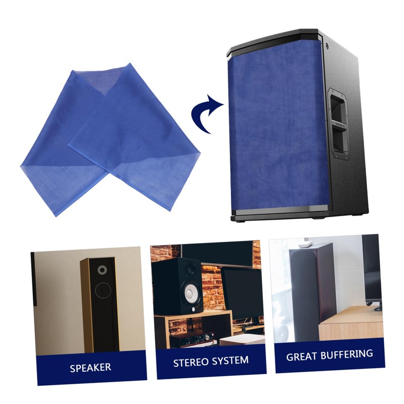 KOMBIUDA Breathable Acoustic Speaker Mesh Fabric Protective Speaker Grill Cloth