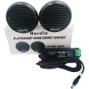 Herdio 3" 140W Marine Bluetooth Speakers Boat Motorcycle Stereo W/