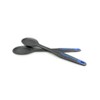 TUPPERWARE D174 Cooking Spoon Set of 2 Black / Blue