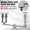 ZM Pop Up Drain Stopper with Overflow for Bathroom Faucet
