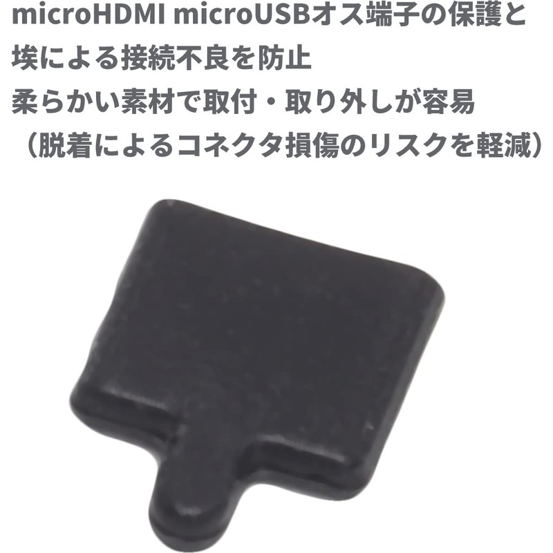 Audio Fan Plug Cover (Micro HDMI and Micro USB Type
