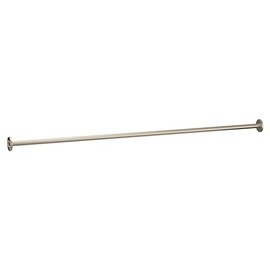 Moen Brushed Nickel 60" Straight Fixed Shower Rod, SF2143BN