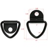 KOPKIO 12 PCS V Ring Tie Down Anchors 2" Diameter