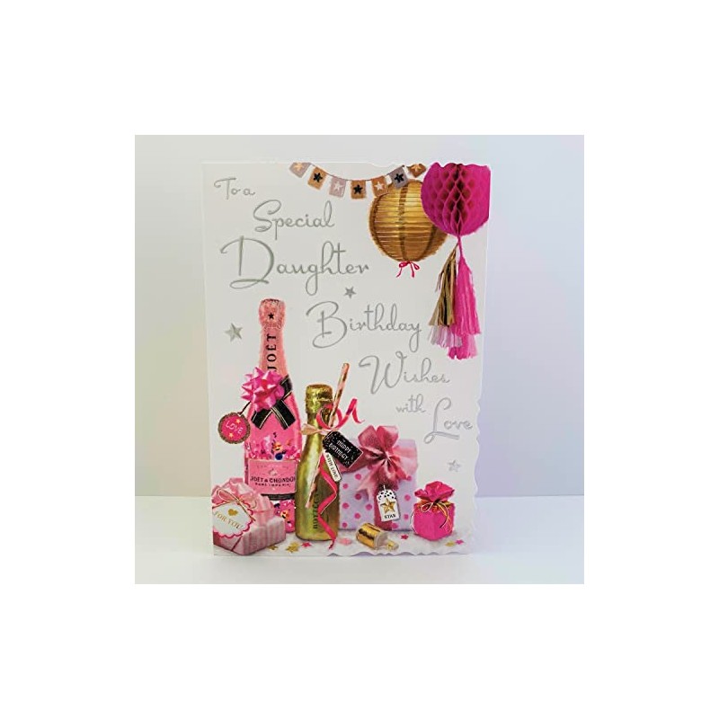 Jonny Javelin Special Daughter Birthday Wishes With Love Card -