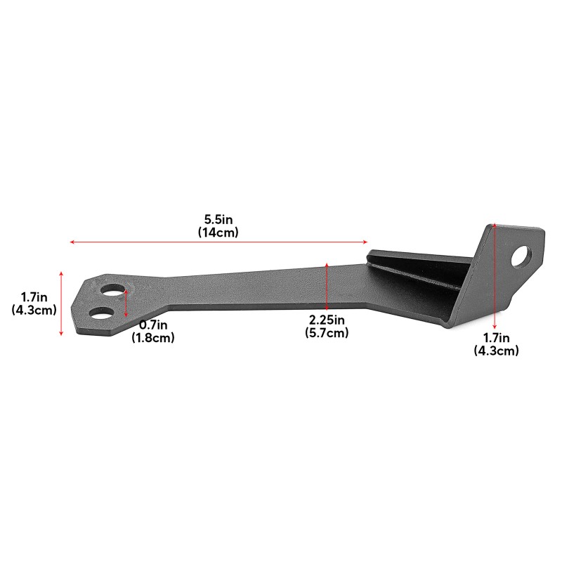 WSAYS Below Roof 32" LED Light Bar Mount For 14-23