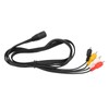 5 Pin DIN to 4 RCA Cable, Durable Female to