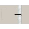 FISCHER Plasterboard Dry Wall Screws Stainless Steel Pack of 50