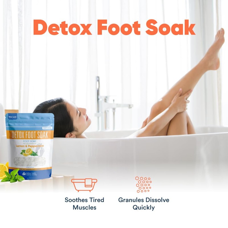 Detox Foot Soak (2 LBs) Epsom Salt Foot Soak with