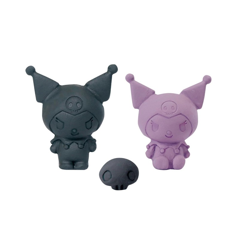 Kutsuwa PT212D Sanrio Kushigomu Kuromi Craft Kit