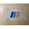 Toyota Retro Metal Plate novelty vanity logo Blue White plate