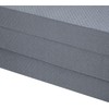 Olee Sleep Tri-Folding Memory Foam Topper, 4", Gray, Single size,