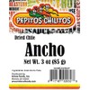 PEPITOS CHILITOS/Chile Ancho 3 oz. Resealable Bag - Natural and