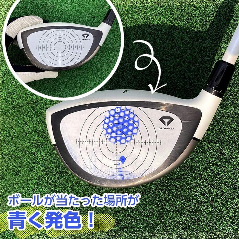 DAIYA GOLF AS-421 Impact Marker Driver 3P Shot Confirmation Impact
