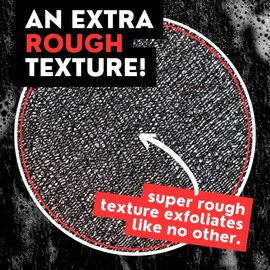 Paño exfoliante extra áspero, limpiador extremo para cuerpo y espalda para ducha | Paño de lavado exfoliante higiénico extra largo, para hombres o muj