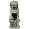CROCI Chinese Guardian Lion Aquarium Ornaments, Small