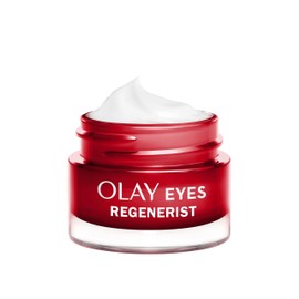 Olay Regenerist Eye Cream, Anti-Wrinkle + Active Firming Skincare Eye Moisturiser with Anti-ageing Niacinamide and Peptides, Renews, Firms and Hydrates, Fragrance Free, 15ml