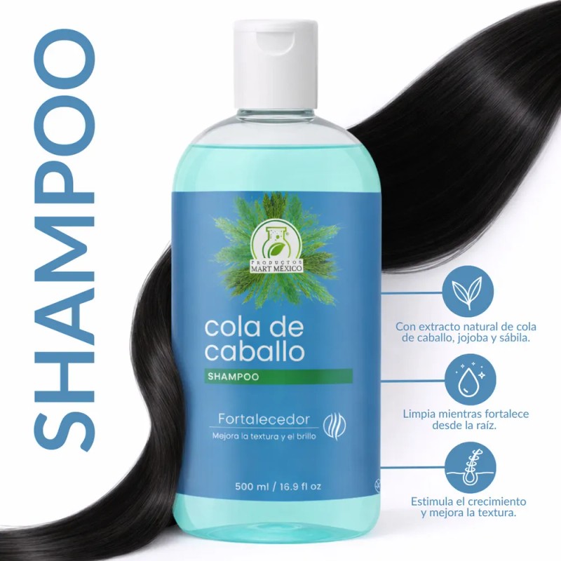 Shampoo Capilar De Cola De Caballo 500ml