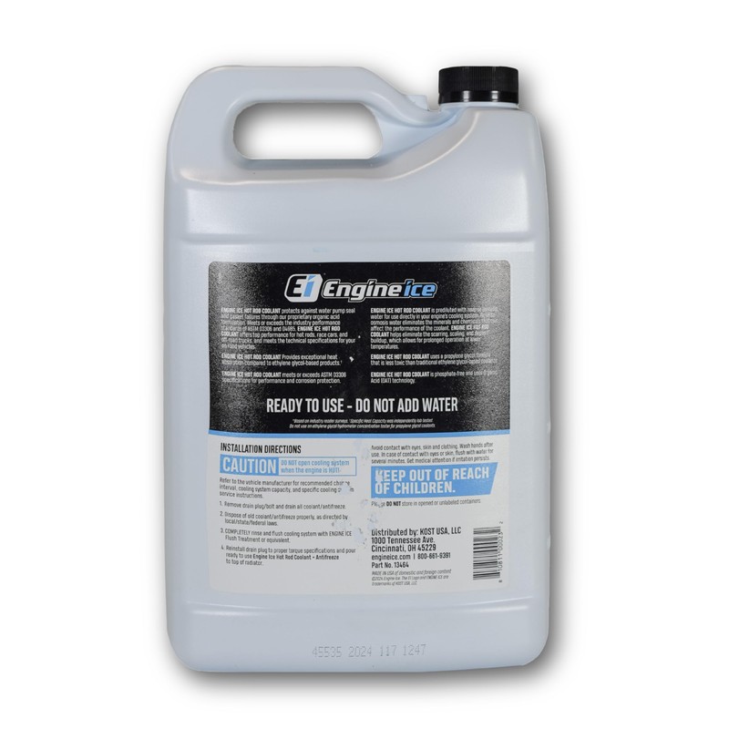 Engine Ice Hot Rod Coolant and Antifreeze - 1 Gallon,