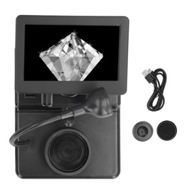 Diamond Waist Code Microscope 1000X Magnification 4.3 Inch LCD Screen Digital Microscope for Jewelry Inspection