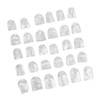 30pcs Pinky Toe Protector Anti Friction Breathable Transparent Ultra Thin
