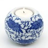 Porcelain Candle Holder Tealight Candleholders Blue and White Decorative Chinoiserie