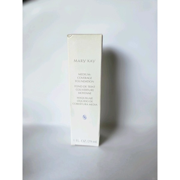 Mary Kay Ivory 202 Full Coverage Foundation DISCONTINUED New Old