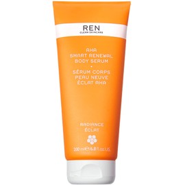 REN Clean Skincare - AHA Smart Renewal Body Serum - Exfoliating and Hydrating Skincare Serum 200 ml