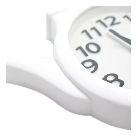 Plasticocina Reloj De Pared Forma Tetera Para Cocina Comedor Analógico