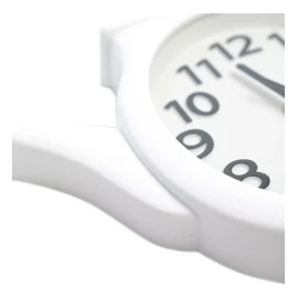 Plasticocina Reloj De Pared Forma Tetera Para Cocina Comedor Analógico