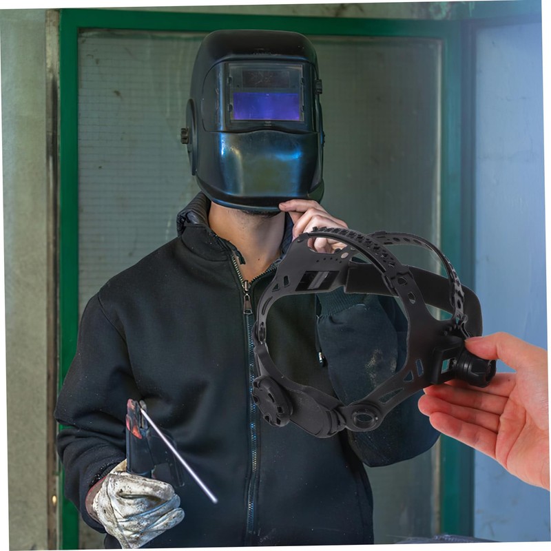 NOLITOY Adjustable Welding Helmet Headgear with Sweat Wicking Properties Flexible