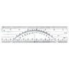 Westcott 6-Inch Metric Protractor Ruler (W-43 BP)
