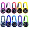 Pack of 10 compass children, compas keyring, colourful mini compass